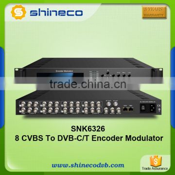 8 RCA To DVB-C Modulator