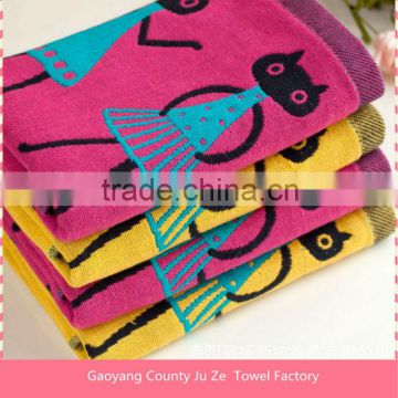 100% cotton cloth towels gauze towel jacquard towel
