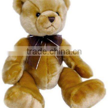 10" Traditional Teddy Bear with Scarf