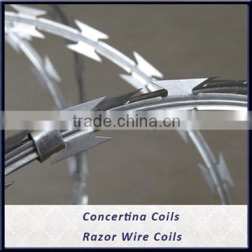 razor wire, razor wire fencing, razor barbed wire
