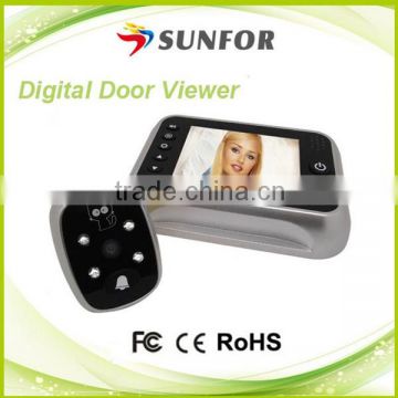 2016 Fashionable Video Plastic Door Peep Hole Viewer with Night Vision
