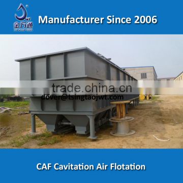 Water oil separator cavitation air flotation for oily dairy wastewater treatment