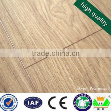 high quality 12mm / 8 mm hdf v-groove laminated flooring