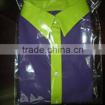 2015 Latest design ladies uniform shirt for office