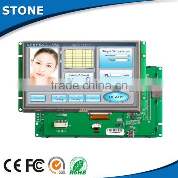 7 inch embedded industrial controller display lcd with touch screen
