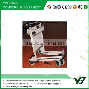 2015 New best selling cheap aluminum alloy 4 wheel airport cart (YB-AT013)