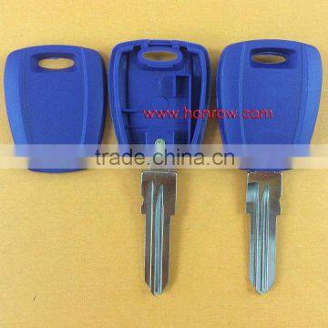 The factory price ,high-quality Fiat transponder key blank Blue Color, can put TPX chip inside