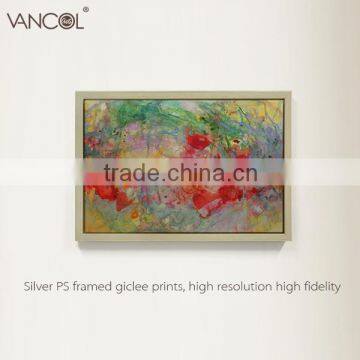 2015 high quality abstract oil painting of flower ocean on canvas