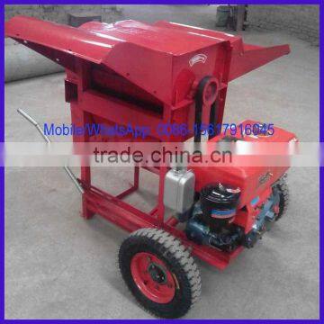 Gasoline engine driven paddy rice thresher