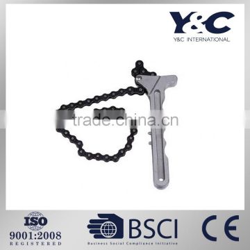 metal oil filter wrench/chain style oil filter wrench