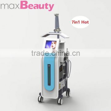 Acne Removal M-H701 Real Factory ! 7 Colour Led PDT Oxygen Spray Skin Scrubber Vertical Skin Care Machine Skin Tightening