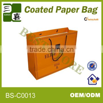 200g eco-friendly art paper bag for shops and clothes