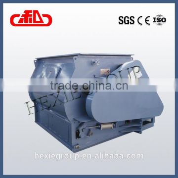 Chicken feed double shaft paddle type mixer machine