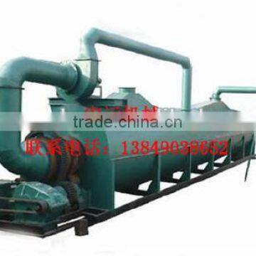 Low crackle rate stainless steel quartz sand dryer with no pollution