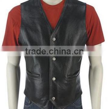 custom leather vests