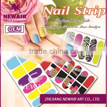 Newair wholesale 2016 beauty naildesign online nails polish stickers nail star stickers for nail art