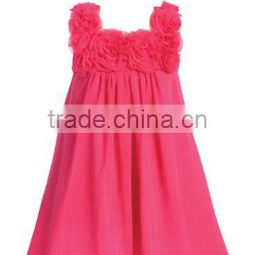 Fashion Flower Girl, Pageant or Party Dress in Chiffon,Girls Puffy Dresses For Kids