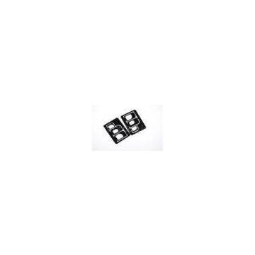 IPhone 4S Mini - UICC Micro SIM Adaptor Black 250pcs In A Polybag