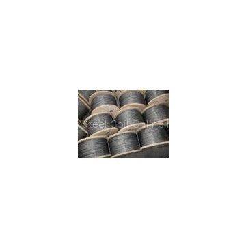 3mm Galvanized Steel Wire Rope , 6x37 and DIN / GB / EN12385-4