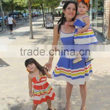 wholesale mother and child dress mommy and me outfit, mommy and me braces dress design