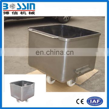 China alibaba new product 200l meat processing trolley