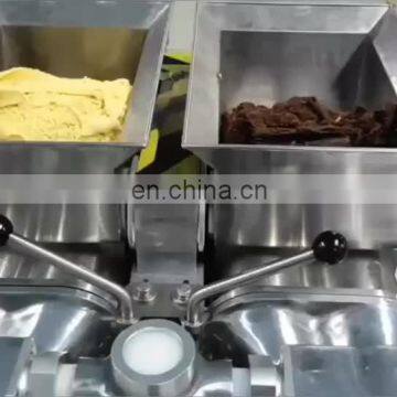 Shanghai Longyu SV-208 filling frozen date bar machine bar dates encrusting machine small
