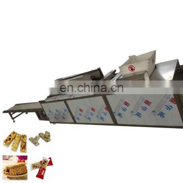 Automatic Muesli Nut Candy Bar Making Machine Cereal Protein Energy Bar Production Line