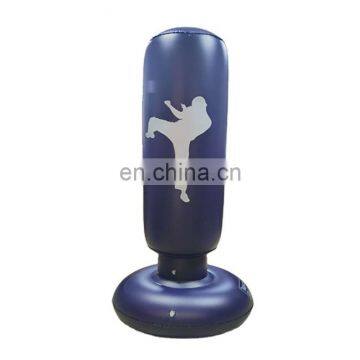 Strong enough man kick boxing inflatable standing punching bag for Kids and adults