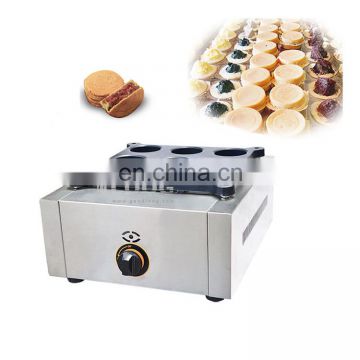 Popular Taiwan Snack Food Machines Gas Type Obanyaki Maker Stainless Steel 2800Pa Imagawayaki Machine Gas