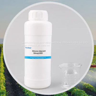 Silicone Spray Adjuvant Silway 246D Plant Growth Regulator 134180-76-0 for Better Wetting Spreading Penetrating