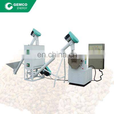 Poultry Pellet Production Line Animal Feed Processing Machine For Cow Pig Chicken