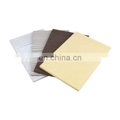 E.P 5Mm Thickness Light Weight Color Partition Calcium Silicate Wood Grain Uv Painted Boards
