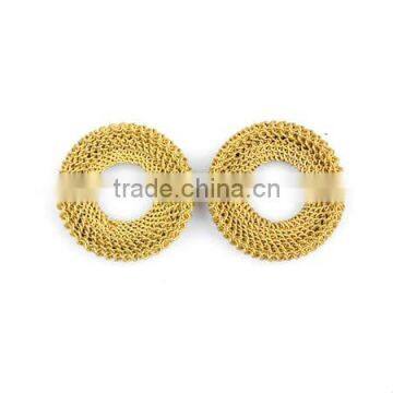 brass circle mesh series