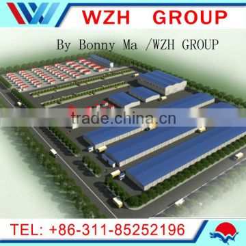 prefabricated steel frame house , steel structure building warehouse