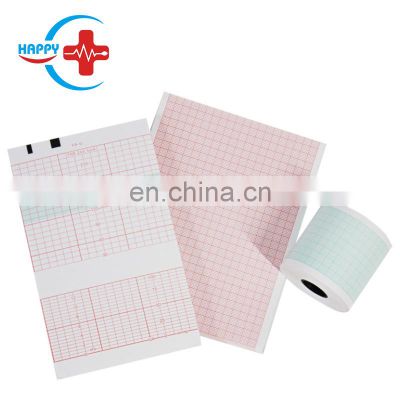 HC-H014 Hot!!! Z fold ECG papers ecg thermal paper 110mm * 30m/ 80mm*20m for all types