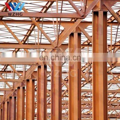 Frame Metal Building Prefabricated Logistic Park Steel Structure Warehouse