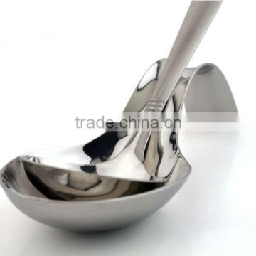 STAINLESS STEEL SPOON REST(ROUND)