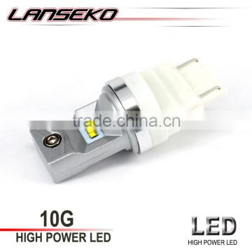 Lanseko brand 30w 800lm 3157 3156 t20 led brake light bulb 6500K with best imported Korea Seoul Y19 chips                        
                                                Quality Choice