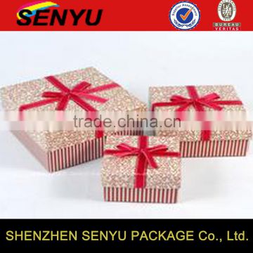 Christmas Paper Packaging Handmade Wholesale Gift Box