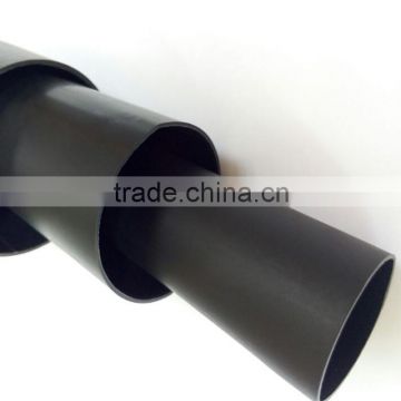 Black insulation hot melt adhesive medium wall heat shrink tubing