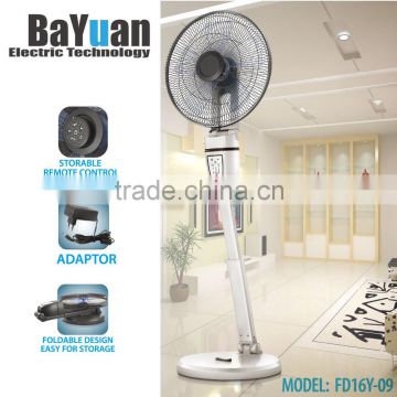 FD16Y-09 CE UL RoHS 16 inch transformable stand fan with Brushless DC motor