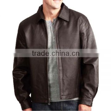Soft leather jacket