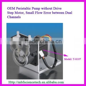 OEM Peristaltic Pump without Drive, Model: T-S107, Adopt Step Motor, Small Flow Error Between Dual Channels