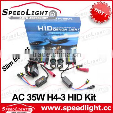 Xenon HID Headlight Kit Slim Ballast H7 6000K 35W