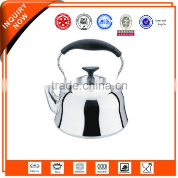 America style stainless steel whistling kettle