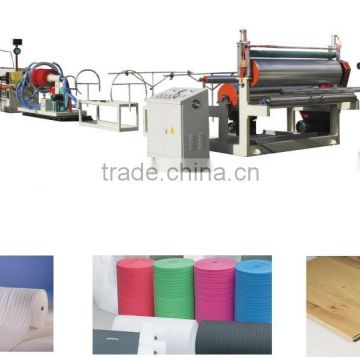 Hot sales in China PE foam sheet extrusion machine with ISO9001 Approved