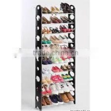 30 pairs round shoe rack