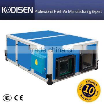 Industrial air to air ventilator system air handling units ERV