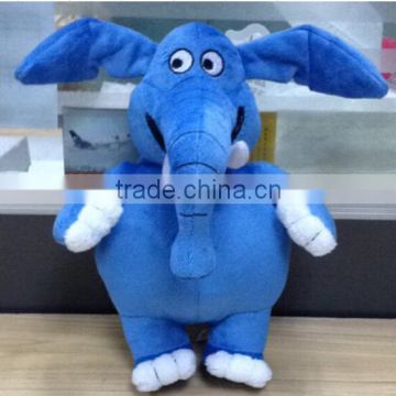 Factory directly wholesale elephant plush toy,customized plush animal toy