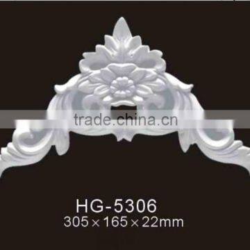 HG5306pu polyurethane foam architetual mouldings Pu foam veneer accessories/pu ornament patterns